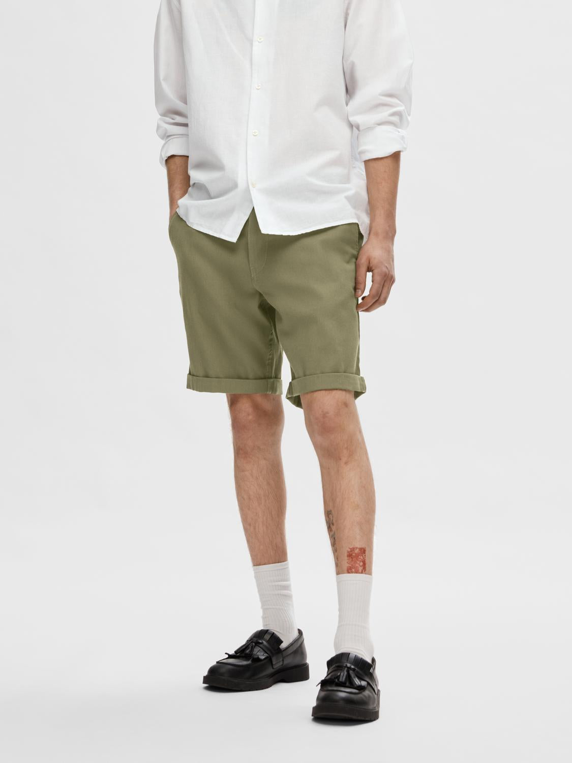 Luton Flex Shorts - Burnt Olive